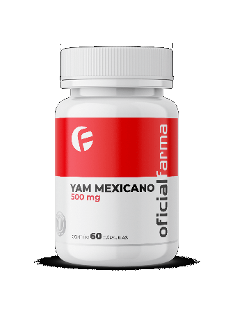 Yam Mexicano (Inhame Selvagem) 500mg 60 Cápsulas