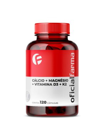 Cálcio, Magnésio, Vitamina D3 e K2