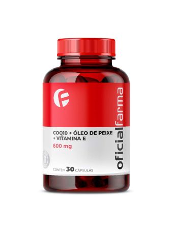 Coenzima Q10 Com Óleo De Peixe e Vitamina E