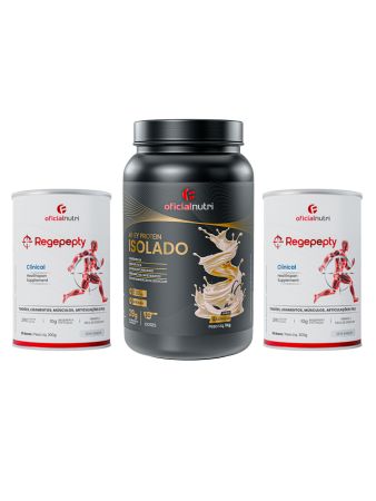 Whey Protein Isolado + 2 Regepepty Clinical