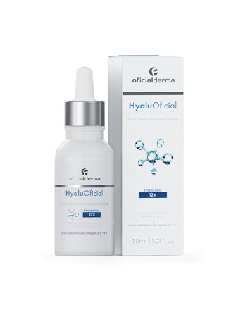 HyaluOficial Sérum Facial Volumizador Anti-idade 12X 30ml