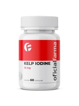 Kelp Iodine 15mg 60 Cápsulas