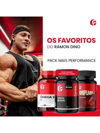 &Ocirc;mega 3, Testo Black e Forpump