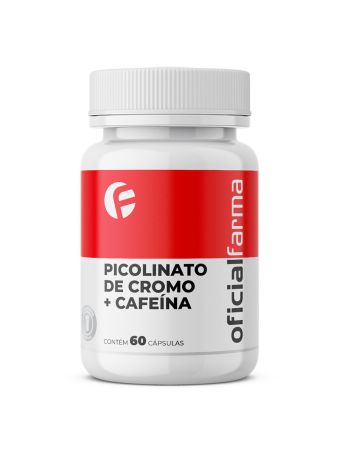Picolinato de Cromo + Cafe&iacute;na