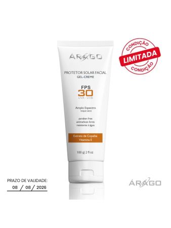 Protetor Solar Gel-creme FPS 30 Oil free 100g