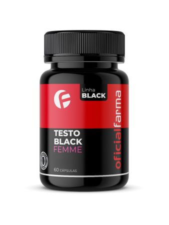 Testo Black Femme 60 c&aacute;psulas