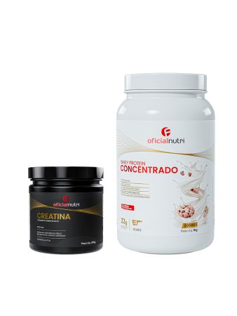 Whey Protein Concentrado + Creatina 300g