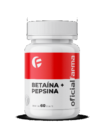 Beta&iacute;na + Pepsina 60 Doses