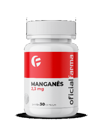 Mangan&ecirc;s 2,3mg 30 C&aacute;psulas