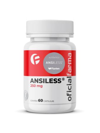 Ansiless® 250mg 60 Cápsulas Com Selo de Autenticidade