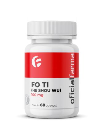 Fo Ti (He Shou Wu) 100Mg 60 Cápsulas