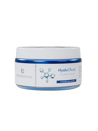 HyaluOficial Esfoliante Facial de &Aacute;cido Hialur&ocirc;nico 60g