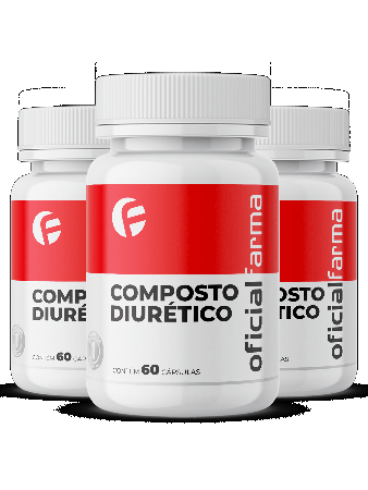 3 Composto Diur&eacute;tico 60 C&aacute;psulas