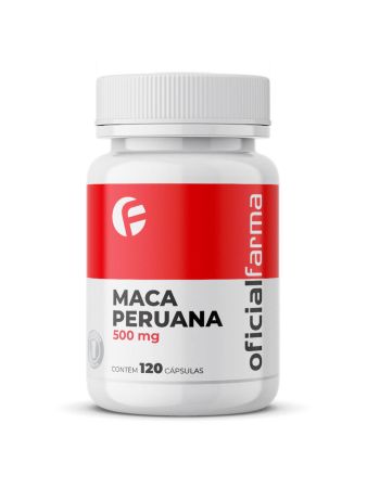 Maca Peruana 500mg 120 C&aacute;psulas
