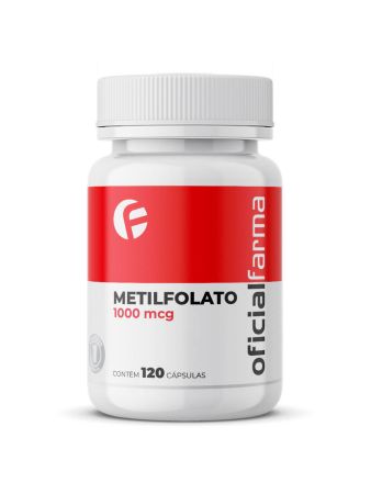 Metilfolato 1000mcg 120 Cápsulas