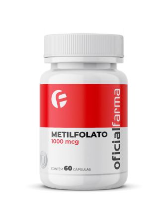 Metilfolato 1000mcg 60 Cápsulas