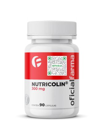 Nutricolin® 300mg 90 Cápsulas com Selo de Autenticidade