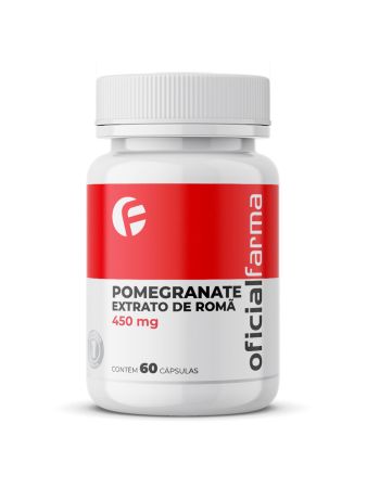 Pomegranate Extrato De Rom&atilde; 450Mg 60 C&aacute;psulas