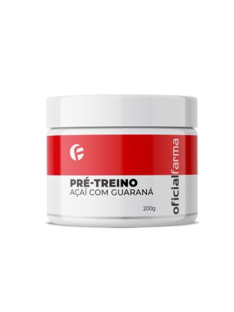 Pr&eacute;-treino A&ccedil;a&iacute; Com Guaran&aacute; 200G