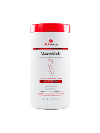 Creme para Estrias e Massagem Pré e Pós Maternidade 1kg