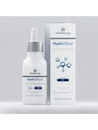 HyaluOficial - Sérum Facial Volumizador Anti-idade 12X 30mL