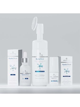 Kit Hyalu Espuma + Sérum Volumizador 12x + Stick Ácido Hialurônico 