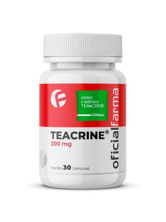 Teacrine&reg; 200Mg 30 C&aacute;psulas Com Selo de Autenticidade