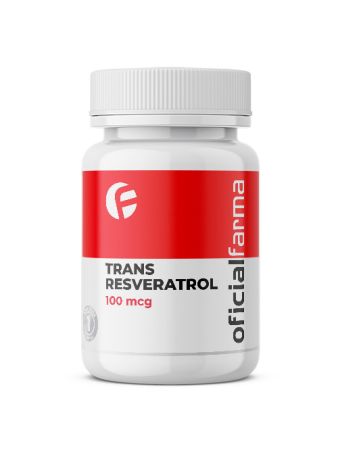 Trans Resveratrol 100mg 30 C&aacute;psulas