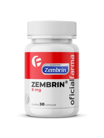 Zembrin® 8Mg 30 Cápsulas Com Selo De Autenticidade