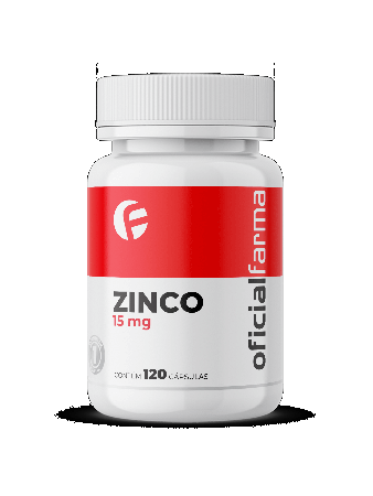 Zinco 15Mg 120 Cápsulas